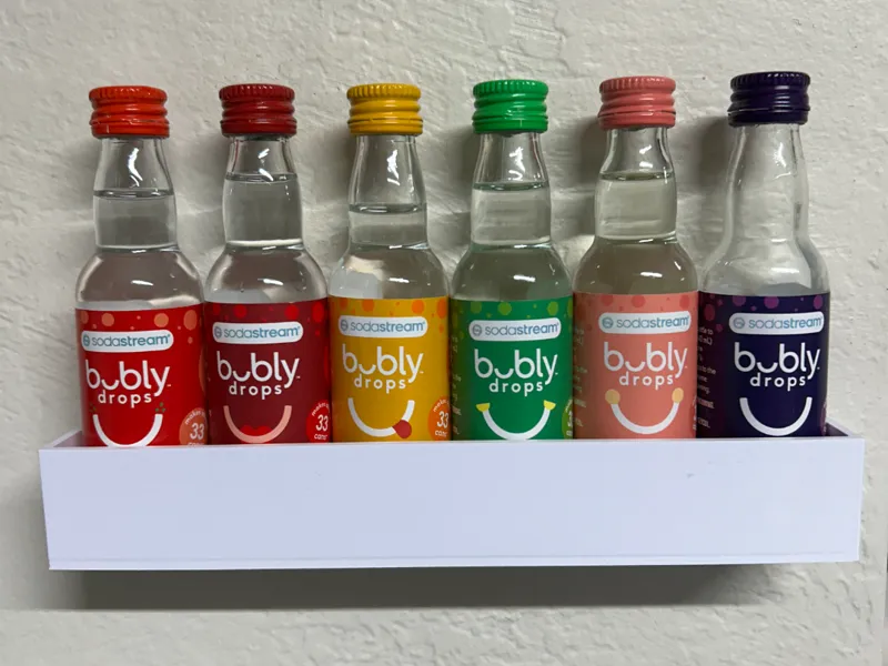 Bubly wall/counter shelf