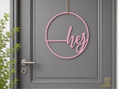 Door wreath Hi