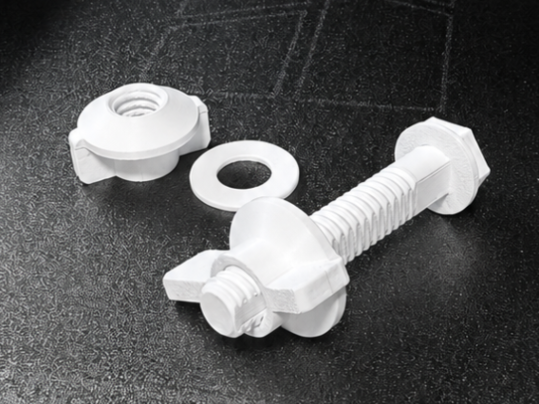 Robust Toilet Seat Hinge Bolt and Nut Set