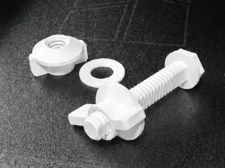 Robust Toilet Seat Hinge Bolt and Nut Set