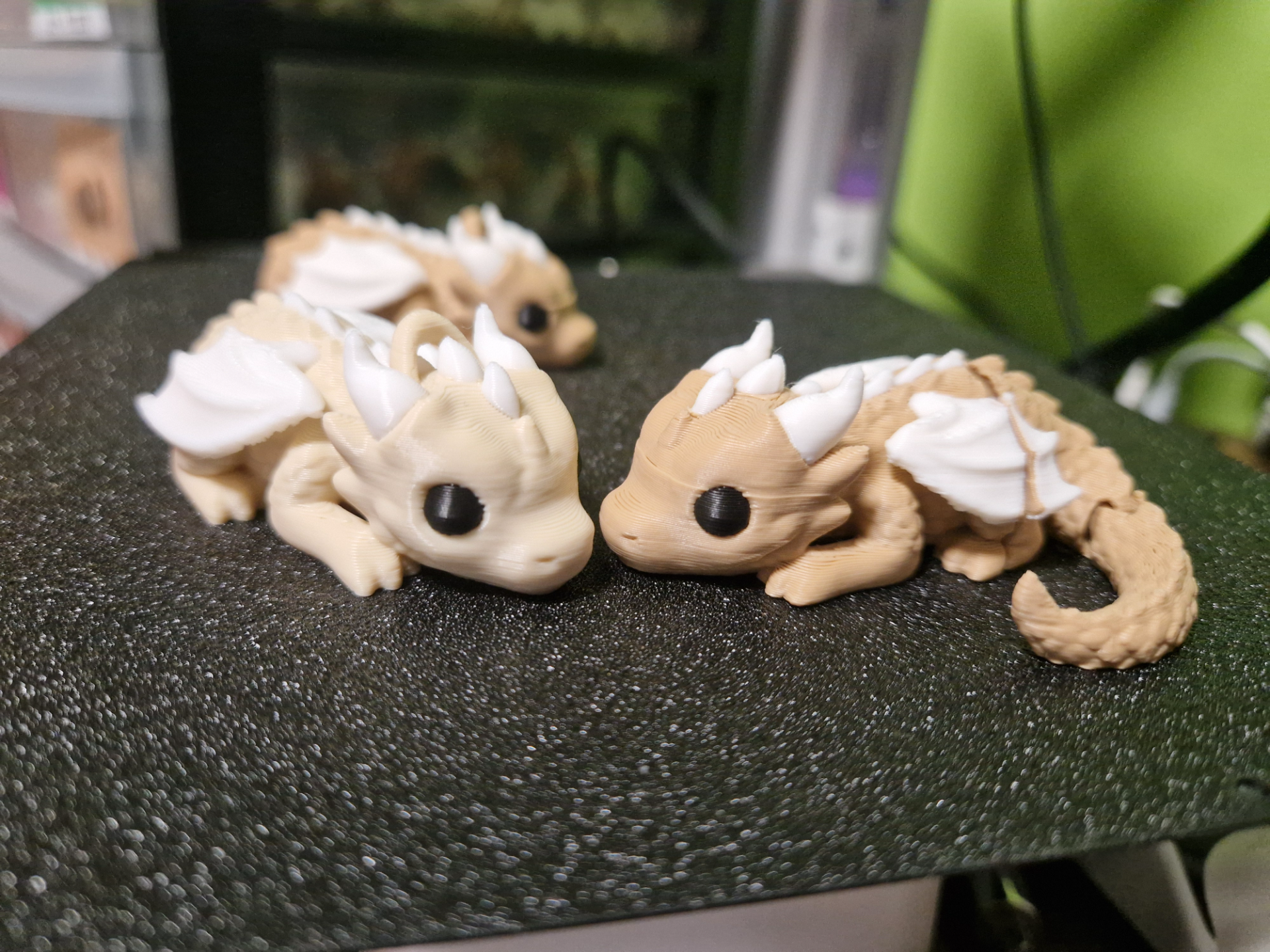 Kleiner Drache, Schlüsselanhänger, flexy keychain