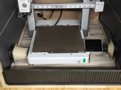 A1 Cooling Ducts – TPU Gasket and 80mm Fan Adapter