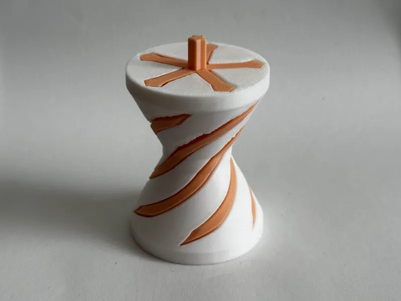 Twisted star fidget