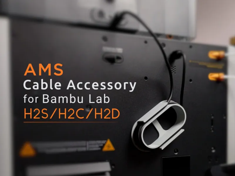 AMS, AMS 2, HT Cable Management for H2S, H2C, H2D