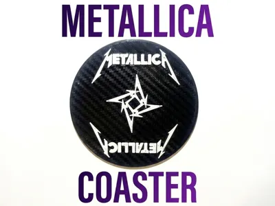 Metallica coaster