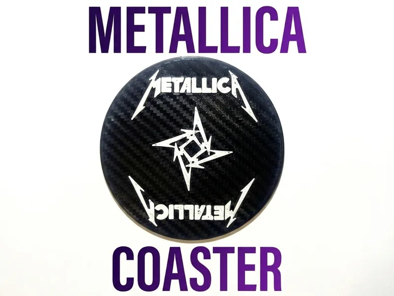 Metallica coaster