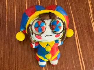 Normal Pomni Animiniz Pendant+Keychain