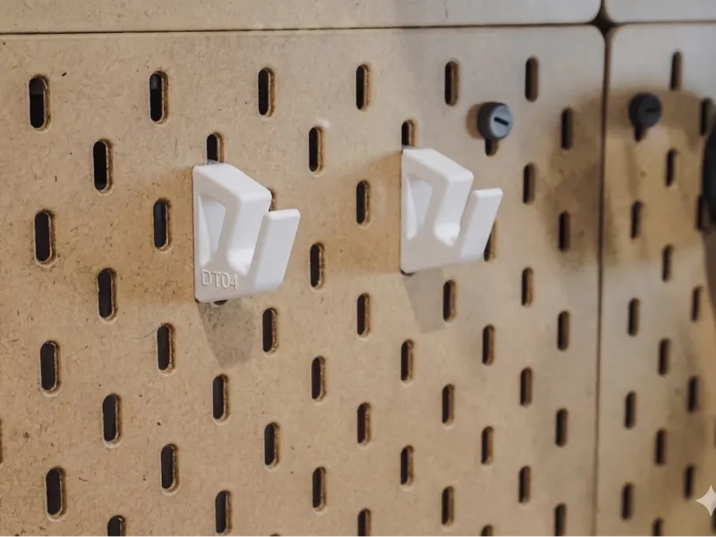 IKEA Pegboard Mount for TAMIYA DT-04 (22.5° Fit)