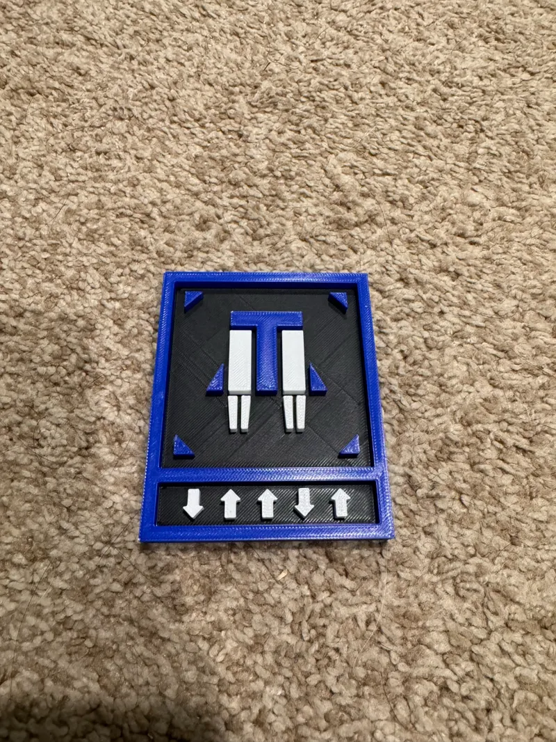 Helldivers 2 Jump Pack Plaque