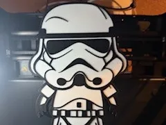 Storm Trooper Wall Art (NO AMS Multipart)