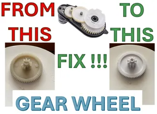Gear wheel for children electric car/motorcycle
