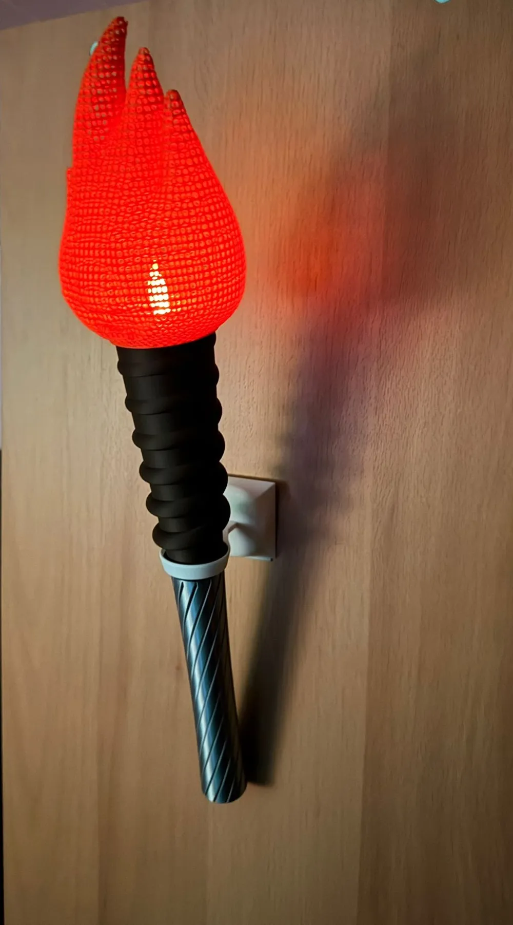 Illuminated LED Torch by Nik62olas MakerWorld: Download Free 3D Models