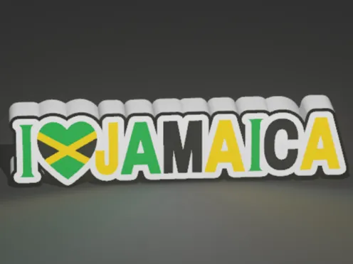 I Heart Jamaica Lightbox