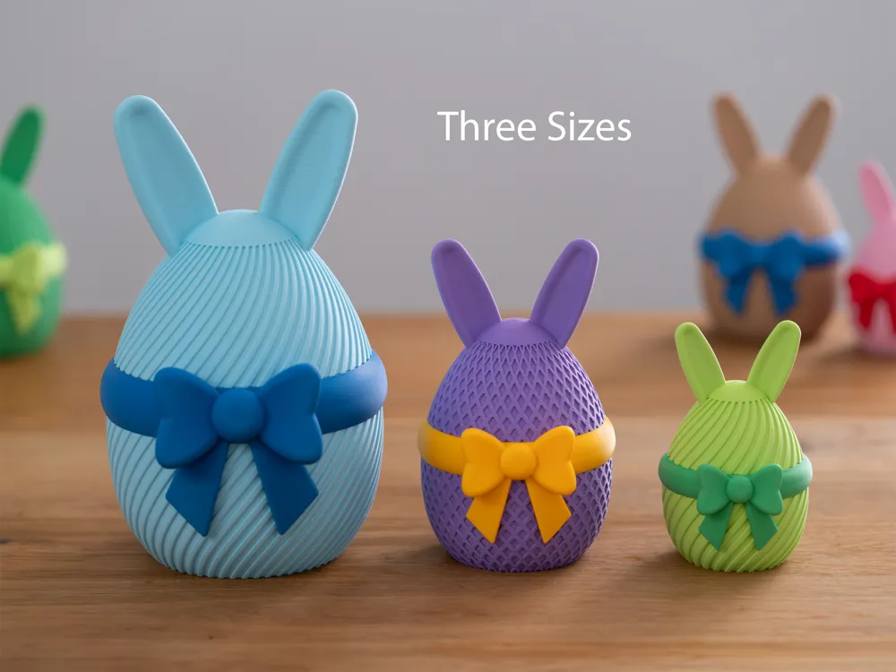 Easter Egg Decoration & Gift Box - Free 3D Print Model - MakerWorld