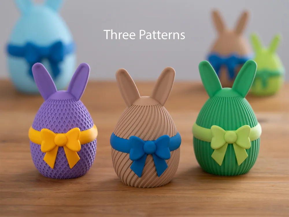 Easter Egg Decoration & Gift Box - Free 3D Print Model - MakerWorld