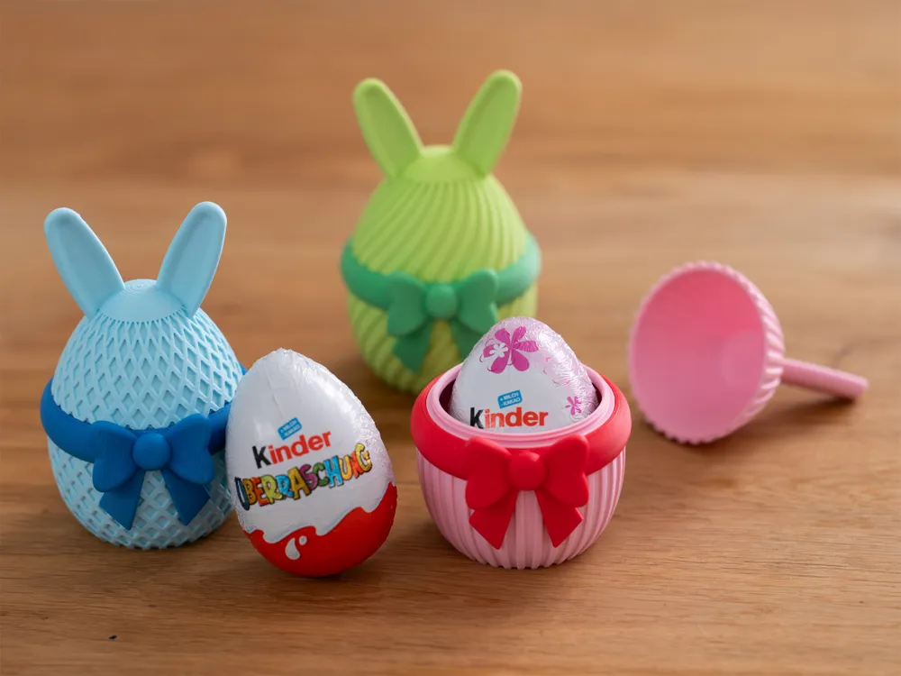 Easter Egg Decoration & Gift Box - Free 3D Print Model - MakerWorld