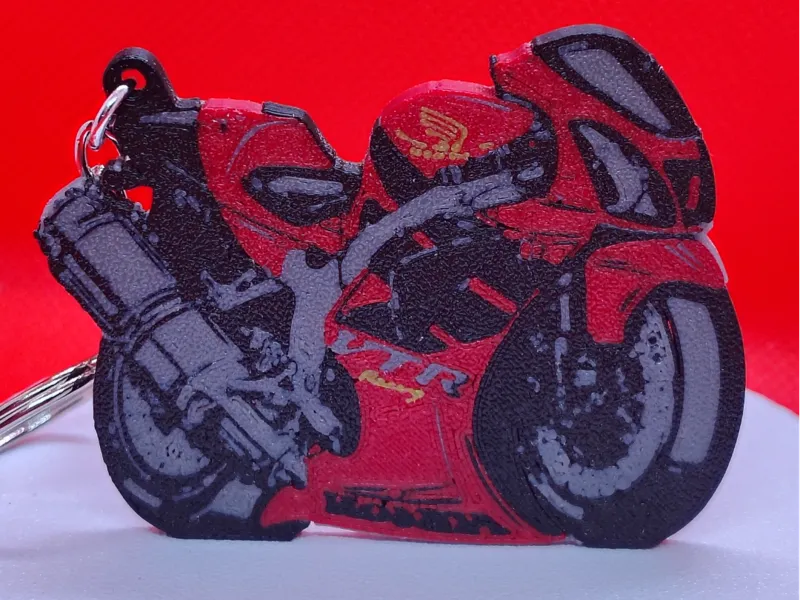 Honda SP1 VTR keychain