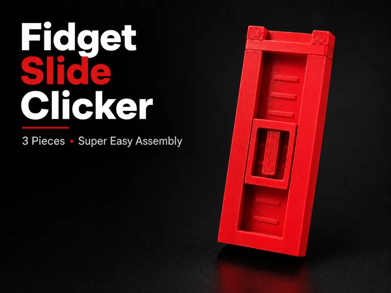 Fidget Slide Clicker / Satisfying Sound