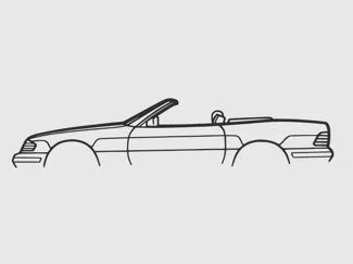 Mercedes SL (R129) Wall Art
