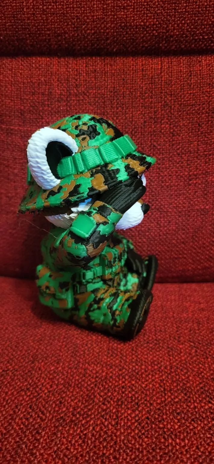 Printable Grumpy Army Grumpy – The Little Soldier - Free 3D Print Model - MakerWorld