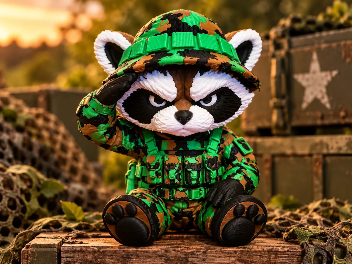 Printable Grumpy Army Grumpy – The Little Soldier - Free 3D Print Model - MakerWorld