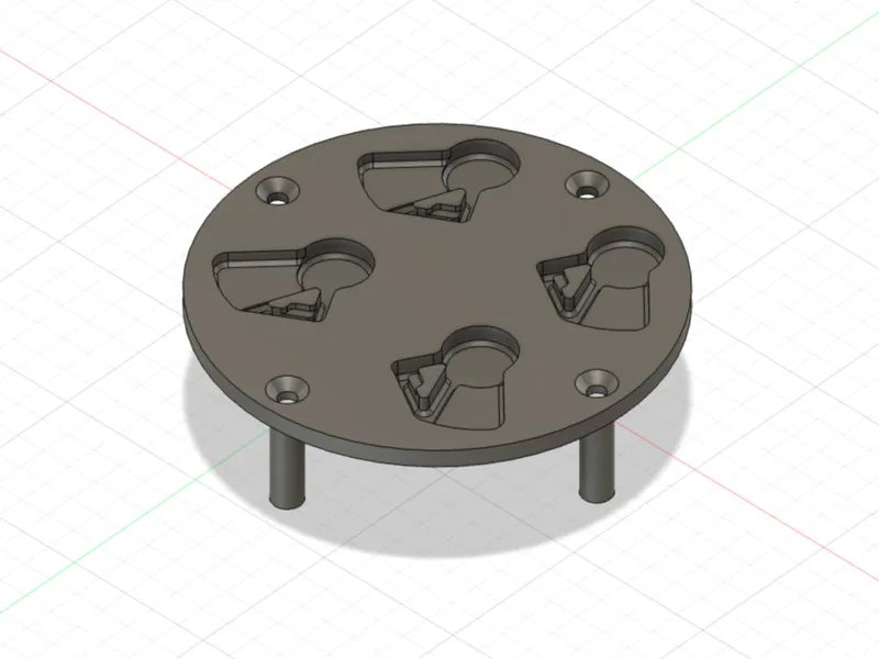 IRIS One.2 AirKiller Shock Plate Insert (RC Car)