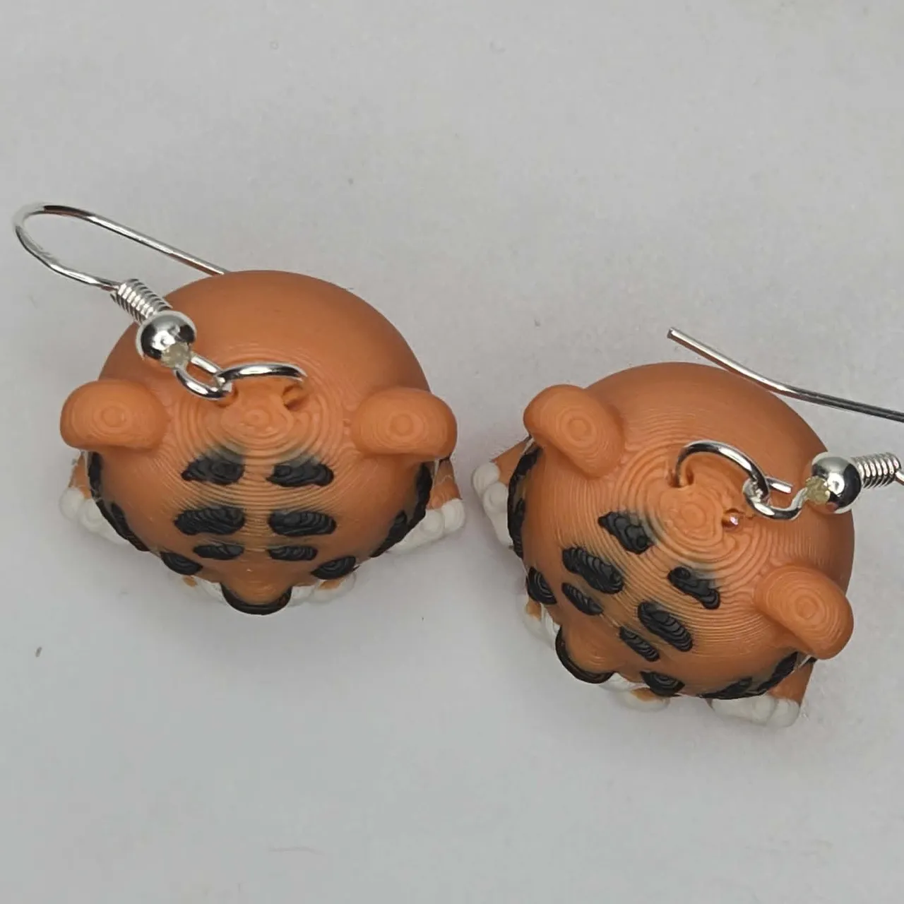 Tiger Hanging Earrings view 4