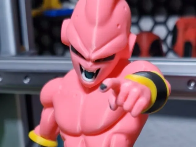 kid buu detalllado por partes