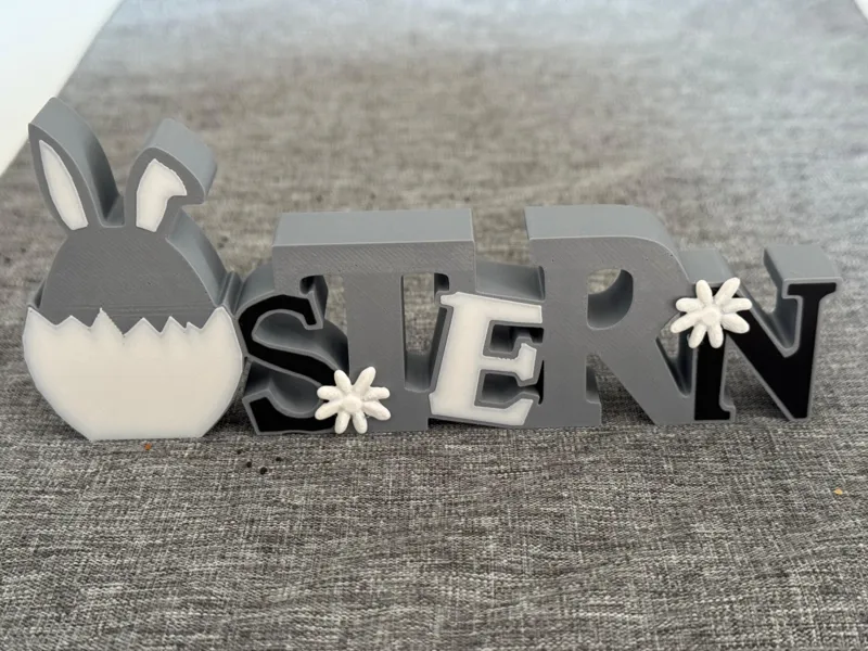 Oster Aufsteller Deko Schriftzug