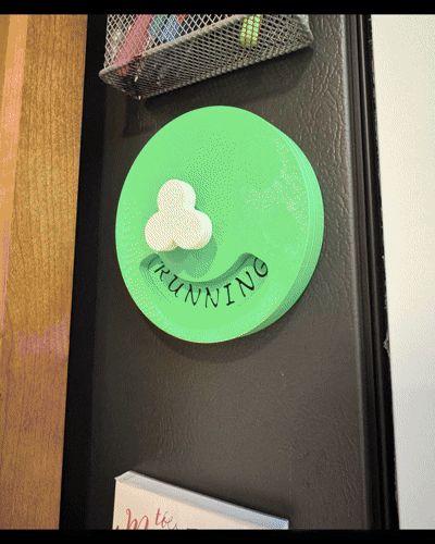 Dishwasher Sign - Clean, Running, Dirty Indicator