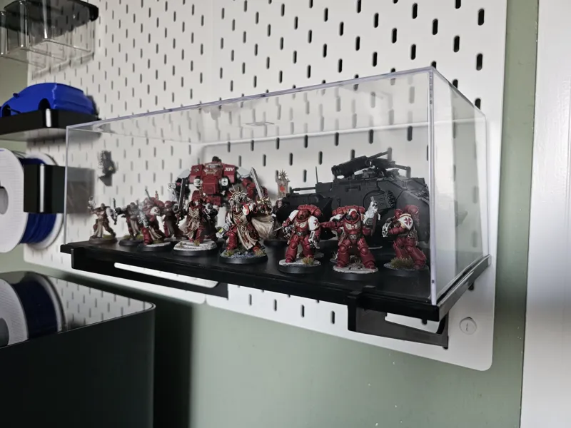Ikea Skadis - Mount for display case