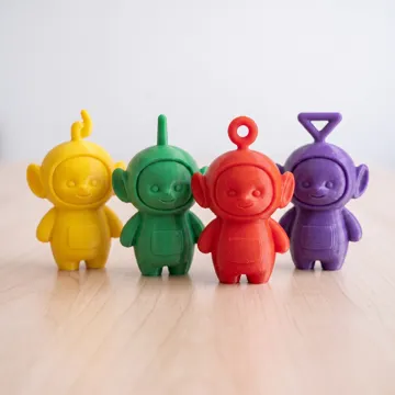 Figura decorativa: Chibi Teletubbies toy — vista de referencia 2