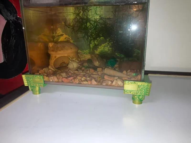 青铜鱼缸地脚护角