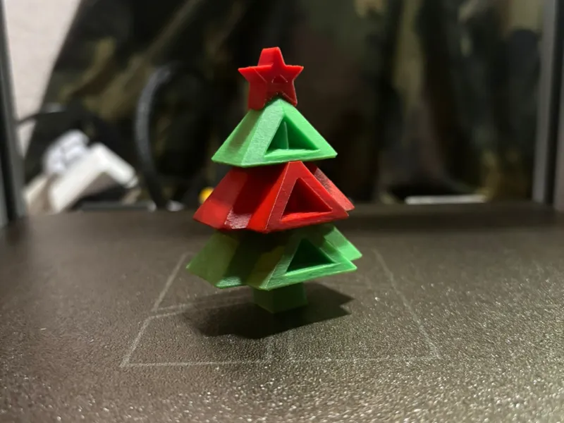 Geometric Christmas Tree