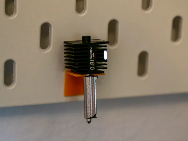 Skadis Single Nozzle/Hotend Holder for A1 Hot Ends