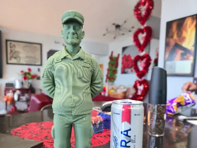 12 inch army man