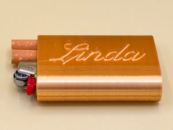 Étui pour briquet BIC Maxi J26 et cigarettes