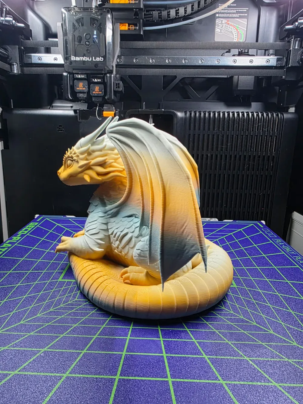 Ivory Ember Dragon - Free 3D Print Model - MakerWorld