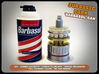 Jurassic Park - Barbasol Can Prop 2.0