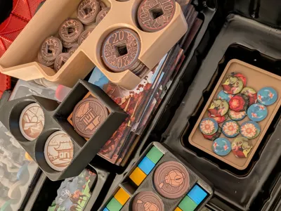 Tang Garden insert and trays for easy set up