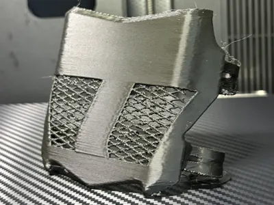 Vented Motocutz plate (Fits Decals) [FLAT]