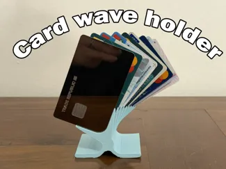 Card Wave Stand