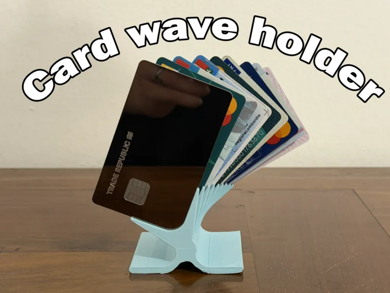 Card Wave Stand