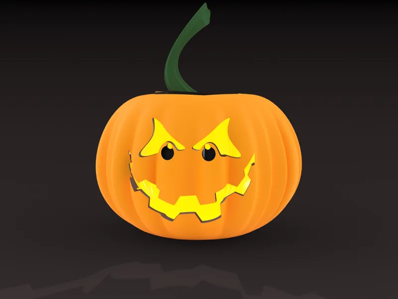 hollow halloween pumpkin