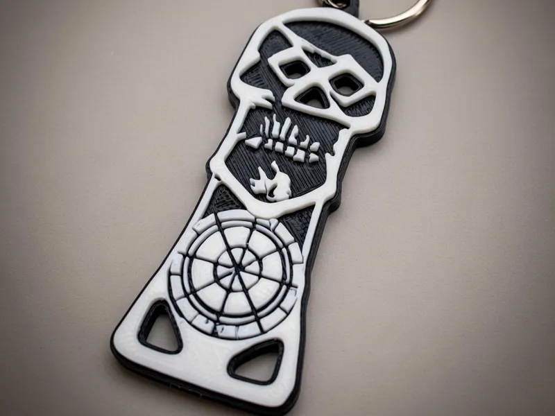 Copper Bones Skeleton Key - Goonies keychain