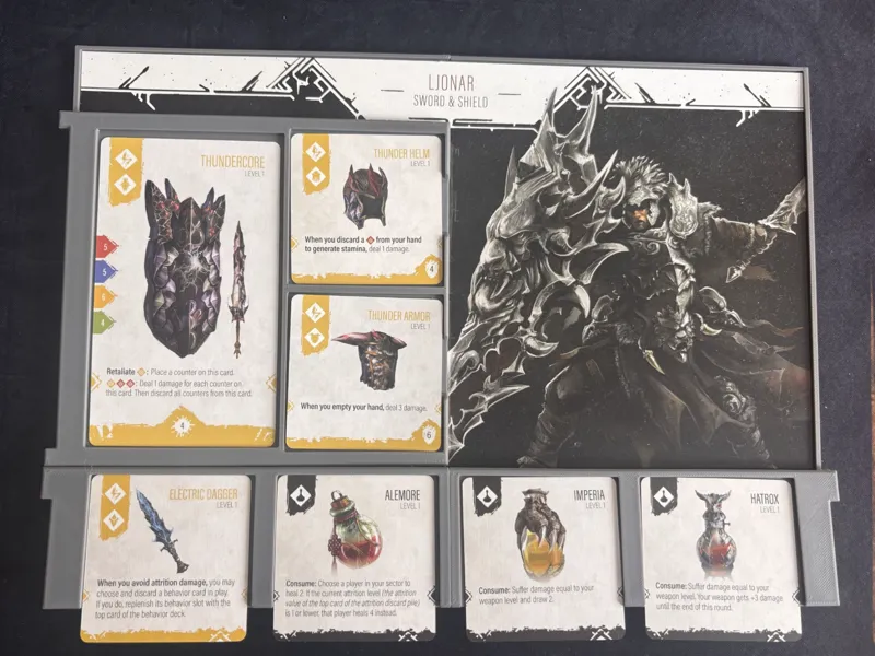 Primal: The Awakening minimal player board holder