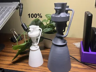 1/24th Scale Spacex Raptor 3 Engine Model 