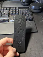 1 Color Raised Design Ironing