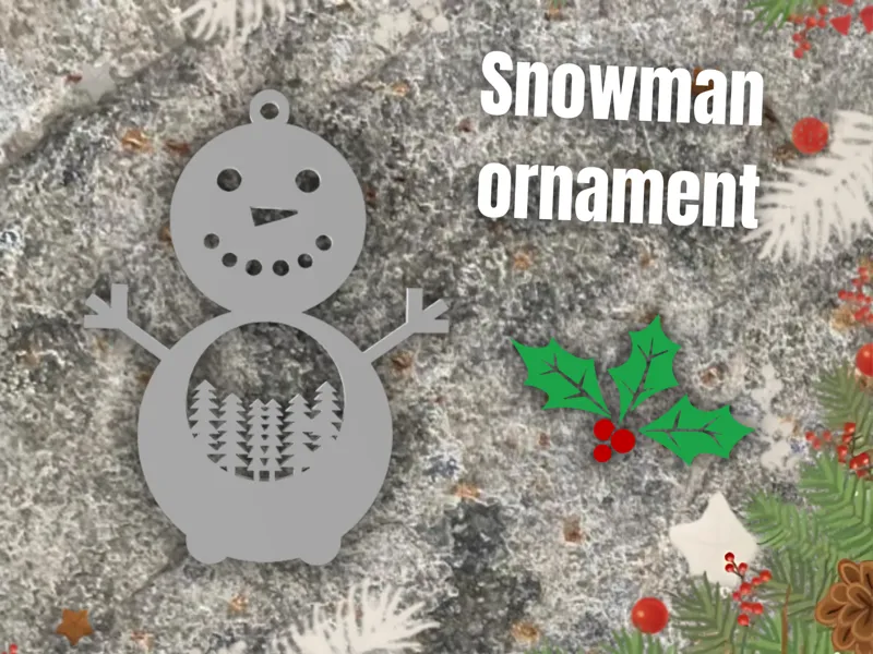 Christmas ornament - Snowman