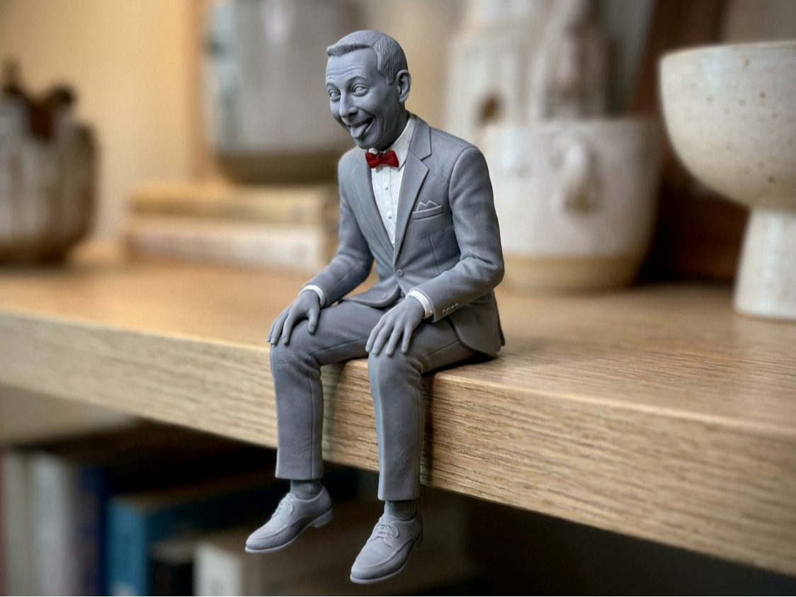 Ledge Sitter - PeeWee Herman 3D model